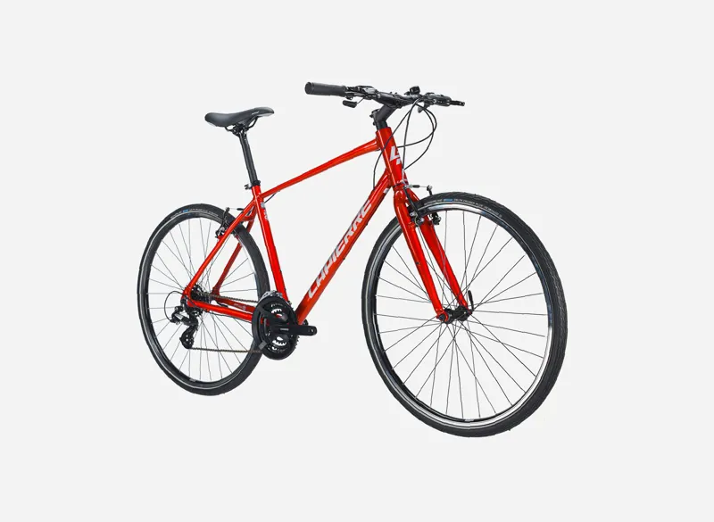 Lapierre Shaper 1.0  Hybrid Bike in Red-1
